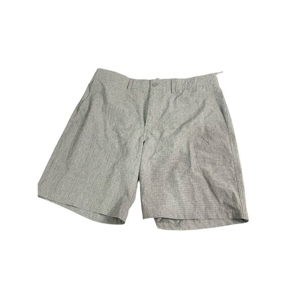 Goodfellow & Co Gray Tech Shorts Wrinkle Resistant Adjustable Waistband 36 - Picture 1 of 4
